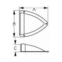 Ss Midget Vent 3-3/4