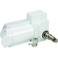 Seadog Powder Coated Aluminum & Stainless Waterproof Heavy Duty 12V Wiper Motor | White Finish - 412218W-3 - 354-412218W3F1