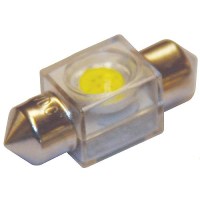 Seadog 442142 Nickel Plated Brass 2 Led White Lights 12.8V .8 Watt Sealed Festoon - 442142-1 - 354-4421421F1