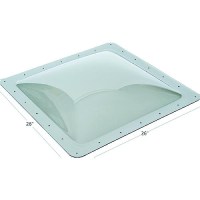 Icon 12131 Sl2246 Standard Rv Skylight, Smoke - 12131 - 398-12131F1