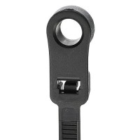 Seachoice Cable Ties, 8 In. Long, Mounting Design, 50 Lbs. Max Load, Uv Black, Pack Of 100 - 14171 - 50-14171F1