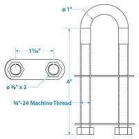 Seachoice Stainless Steel Bow Eye - 50-33601 - 50-33601F1