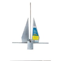 Seachoice 41730 Hot Dipped Galvanized Deluxe Anchor, Size 13S - 41730 - 50-41730F1