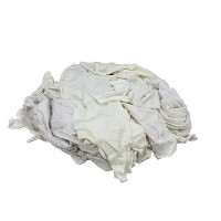 Seachoice 90007 Recycled White Knits Wiping Cloths, 1-Lb. Bag - 7402-01-12-Sc - 50-90007F1