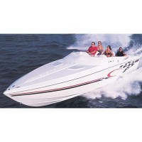 Carver 74324S11 Performance Style Boat Cover, 24'6, Sun-Dura® Mist Gray - 74324S11 - 500-74324S11F1