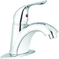 Dura Faucet Dfnml202Sn Single Lever Lavatory Faucet, Satin Nickel - Df-Nml202-Sn - 621-Dfnml202Snf1