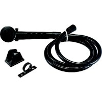 Dura Faucet Dfsa130Bk Economy Single Function Shower Wand & Hose Kit, Black - Df-Sa130-Bk - 621-Dfsa130Bkf1