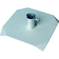 Dock Edge 94-102-F Bottom Pad, Galvanized - De94102F - 686-94102Ff1