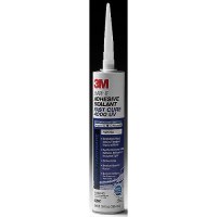 3M 14316 4000Uv Fast Cure Sealant, Black, 10 Oz. Cartridge - 14316 - 71-14316F1
