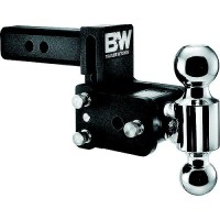 B&W Ts20037B Trailer Hitches Tow & Stow Dual Ball Receiver Hitch | Fits 2-1/2