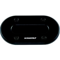 Scanstrut Dslpmultiblk Low Profile Multi Cable Seal, Black Anodized Aluminum, Fits 15Mm Cable - Ds-Lp-Multi-Blk - 922-Dslpmultiblkf1